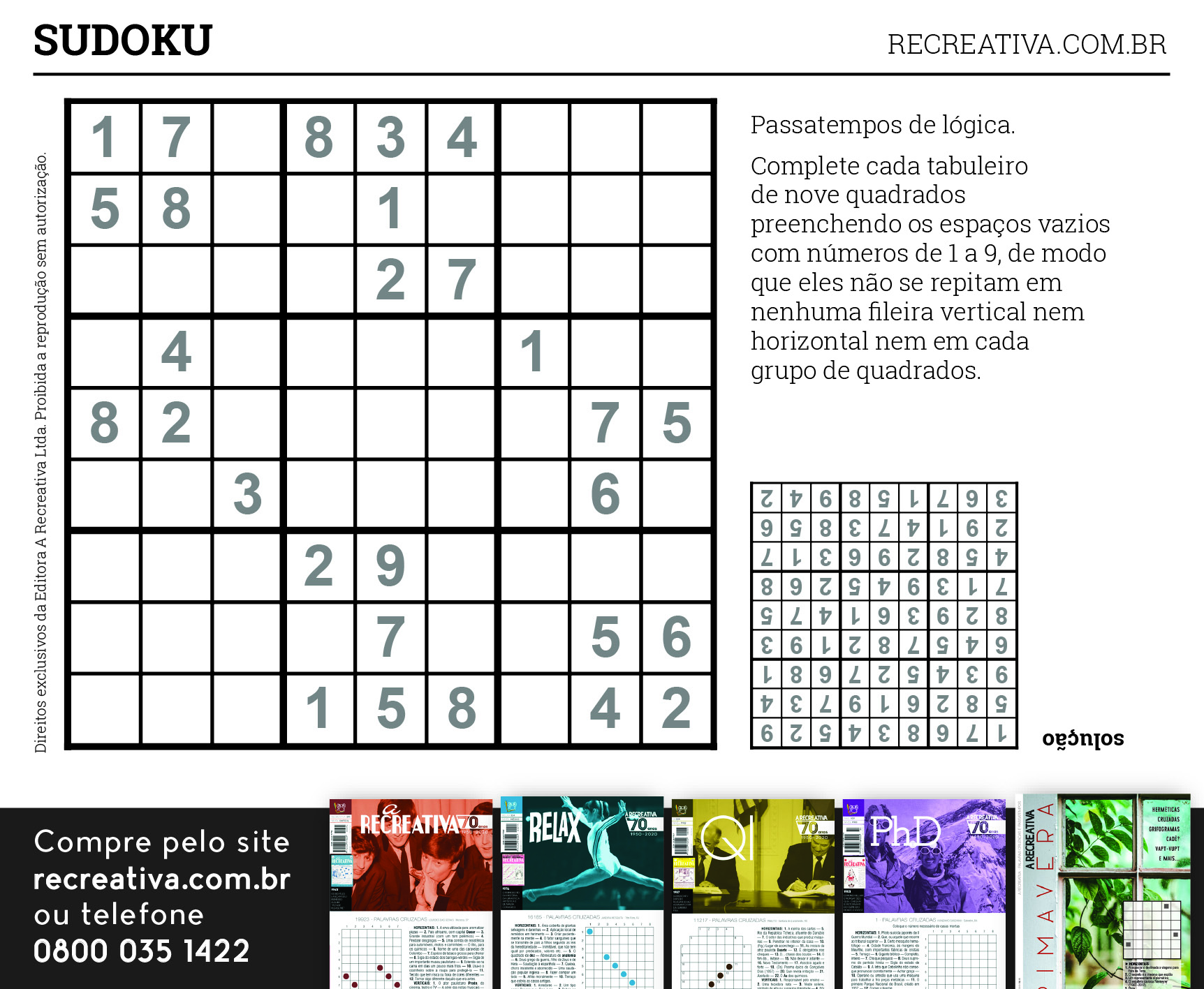 Sudoku Observador e uma nova área de passatempos – Observador