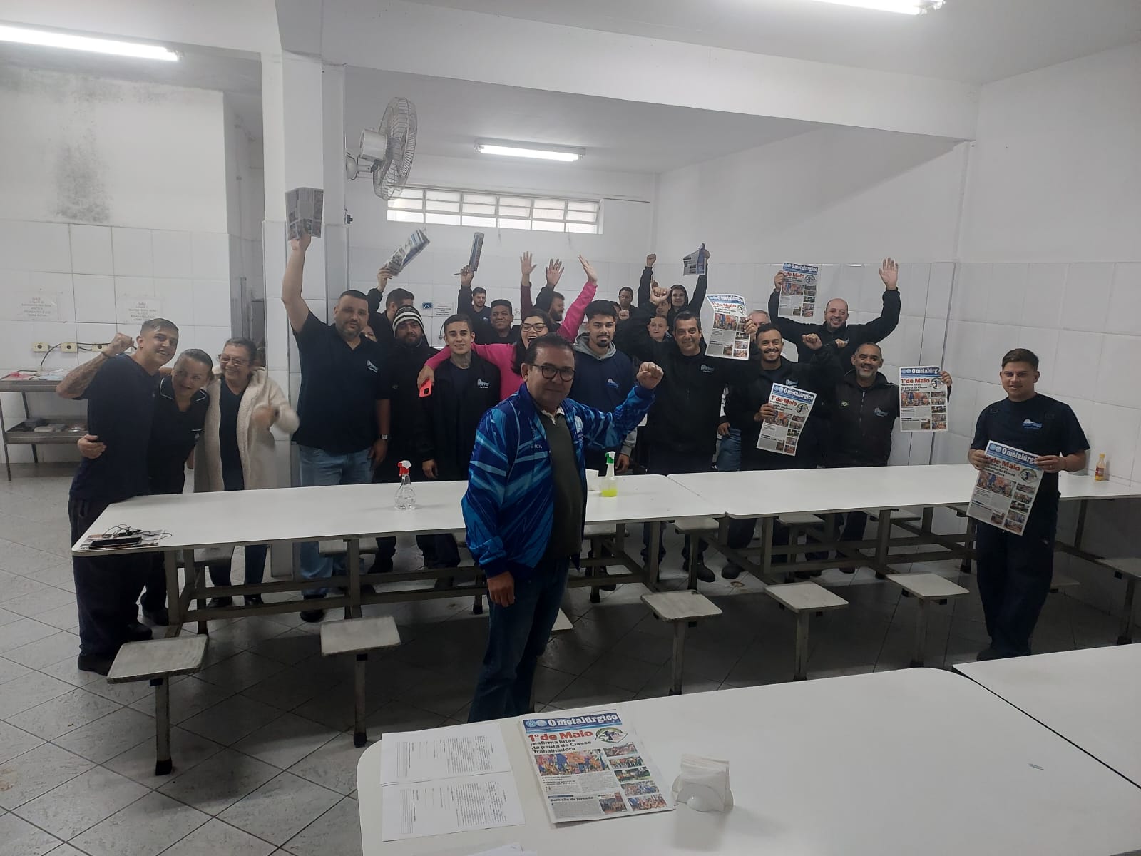 maurício Forte na  roferr aprovam a renovação do acordo da plr