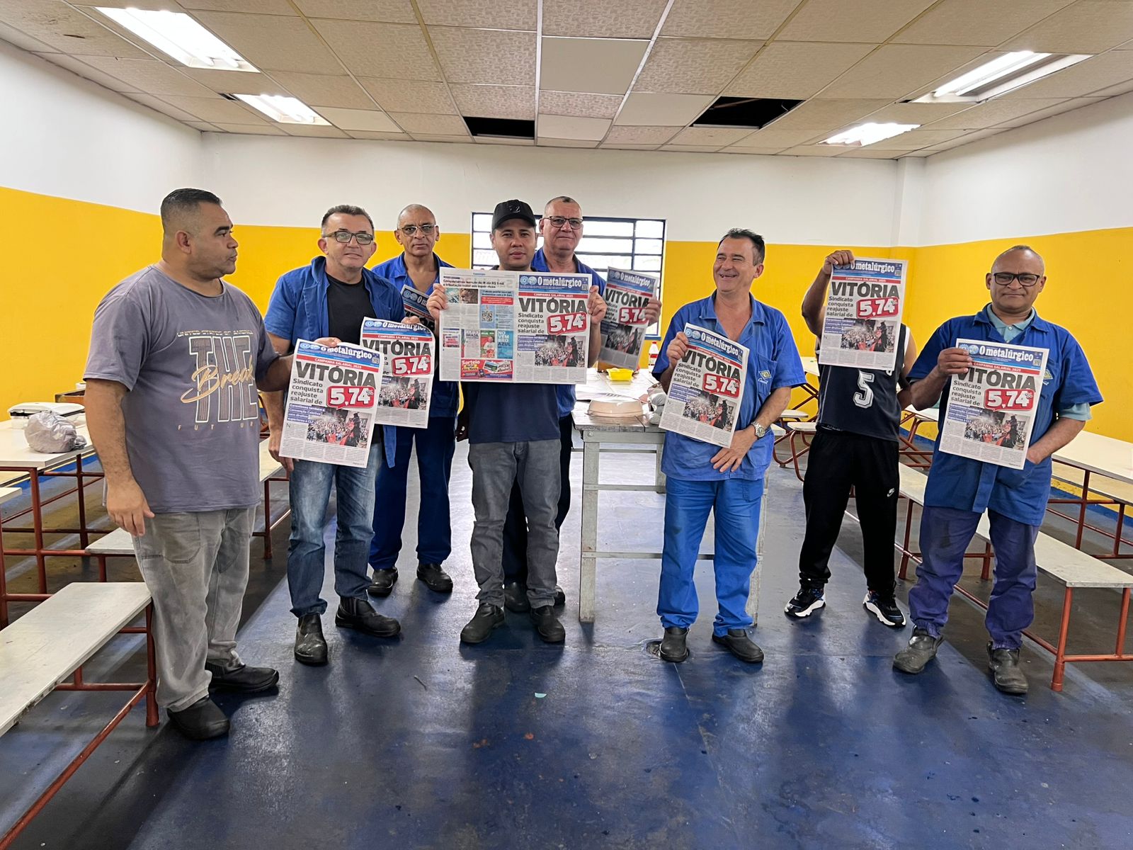 Na Ciamet, base de atuação sindical do diretor Josias