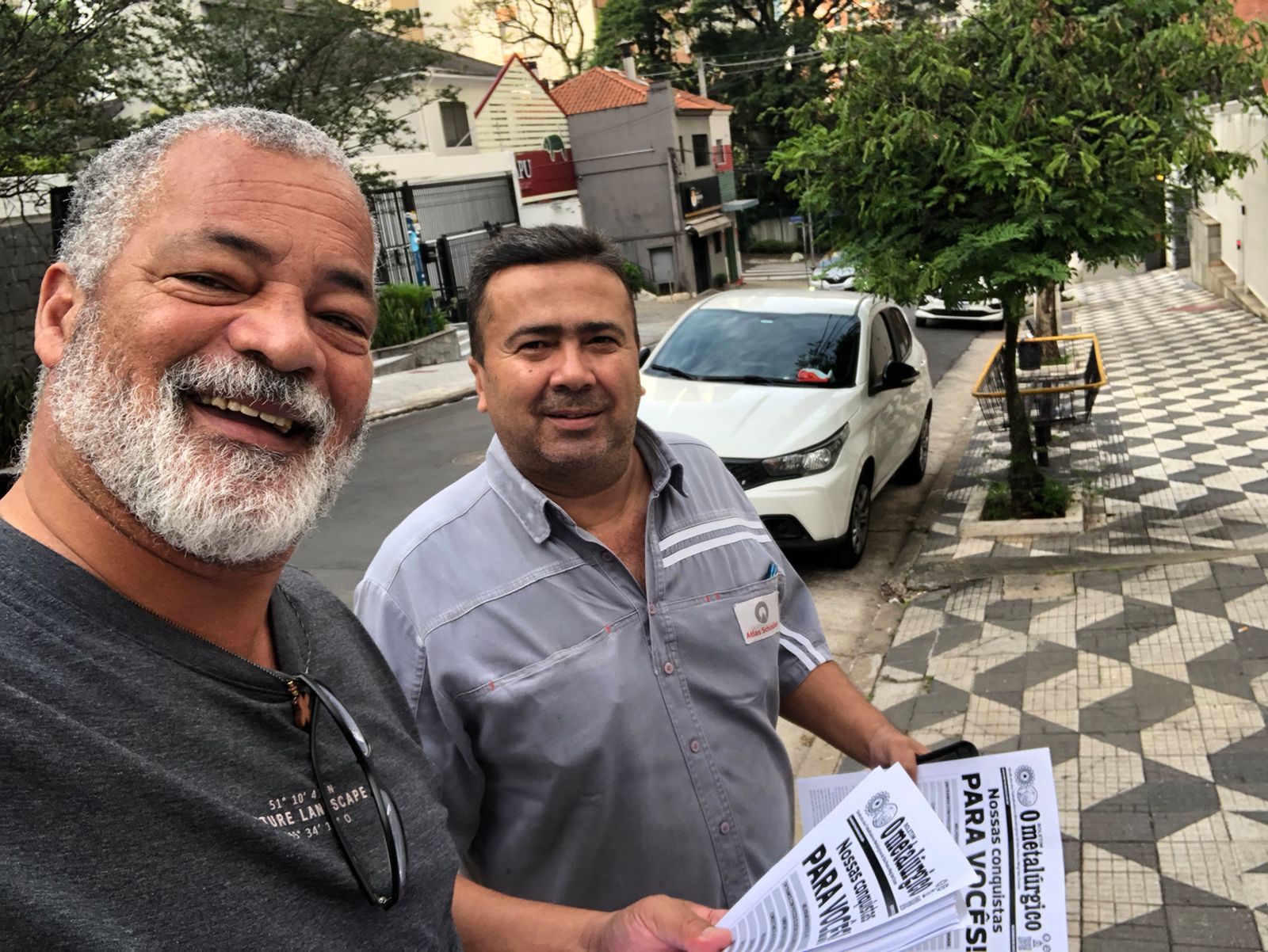 Willian na Atlas Schindler - posto Vila Mariana