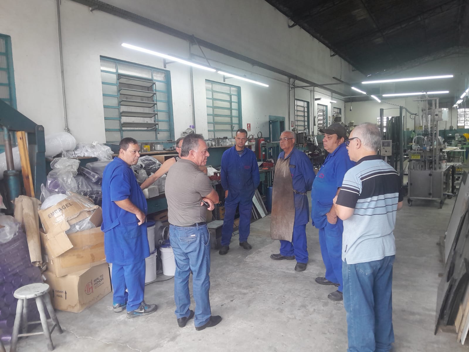 Lourival na Máquinas Eduard